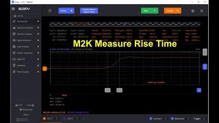 More ADALM2000 (M2K) High SpeedTesting: Measure Rise Time of Raspberry Pi Zero & Compare with Scope
