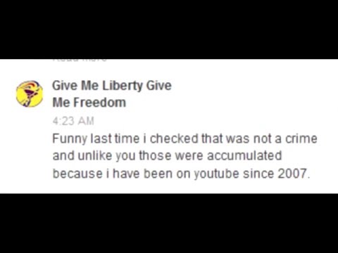 Morons lose debate, resort to sock accounts to vote down videos.