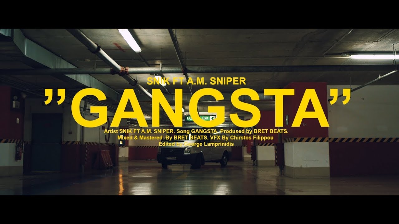 ⁣SNIK - GANGSTA - ft. A.M. SNiPER (Prod. By Bret Beats)