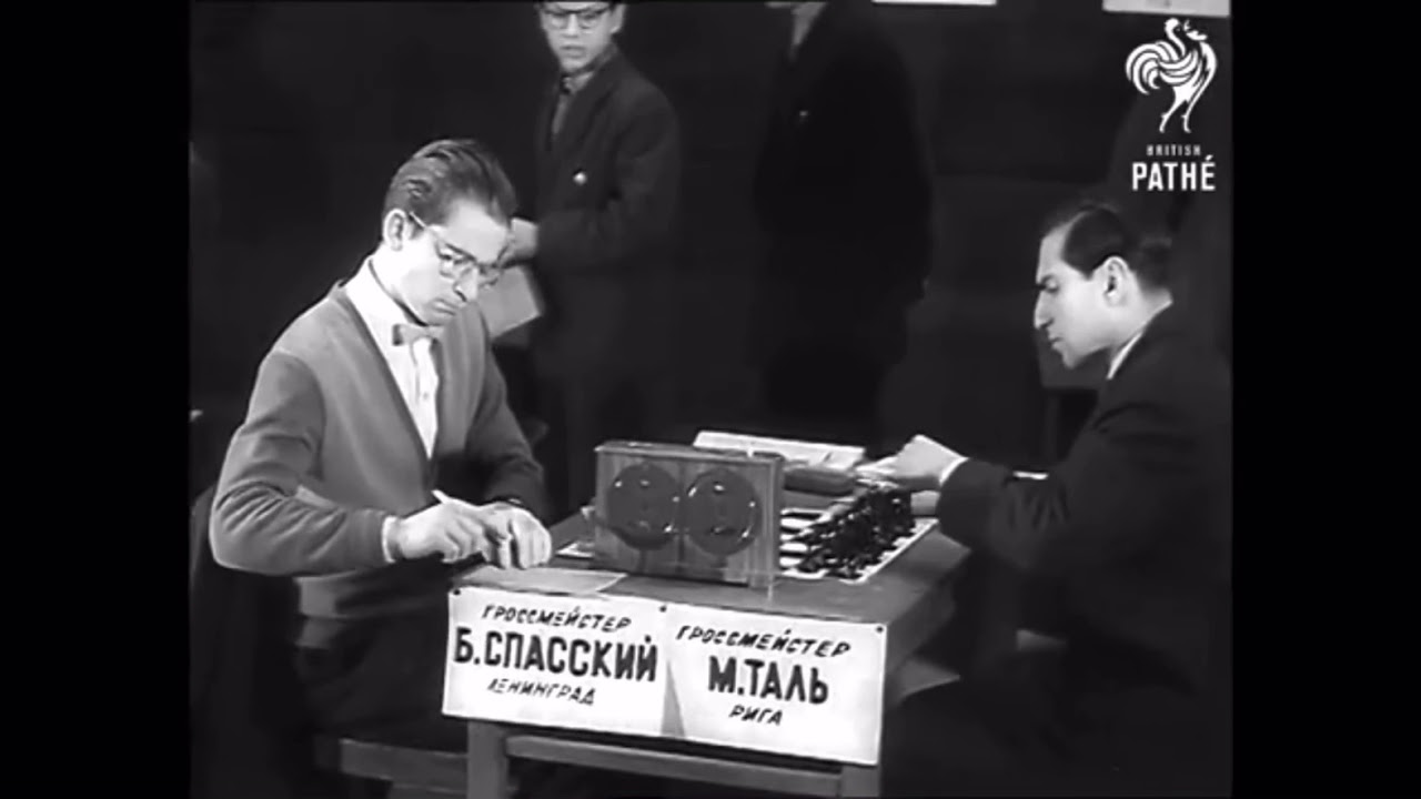 Boris Spassky (2548) VS Mikhail Tal (2700) - Ch URS Baku (Azerbaijan) 