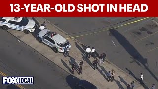 13-year-old boy shot in head on way to school in Queens | Latest