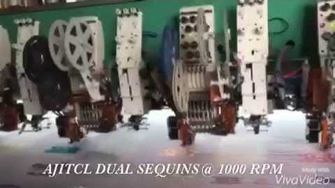 AJITCL 17 + 17 DUAL SEQUINS @ 1000 RPM