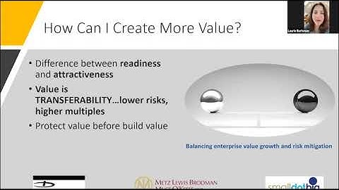 E75 Laurie Barkman and Chris Brodman - How Business Transition Readiness Maximizes Value