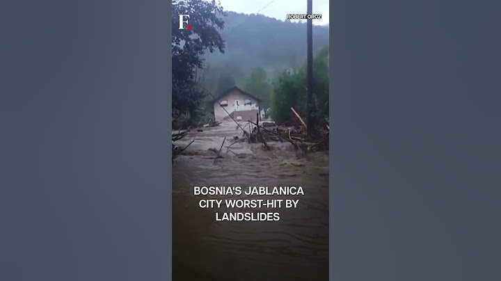 Najmanje 17 mrtvih nakon poplava i klizišta koja su poharala Bosnu | Pretplatite se na Firstpost