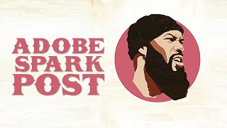 How to use Adobe Spark Post to spice up your social media images.