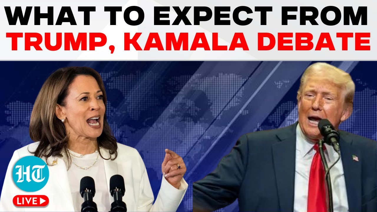 Trump Vs Kamala Debate LIVE: Trump And Harris Face off In First US ...