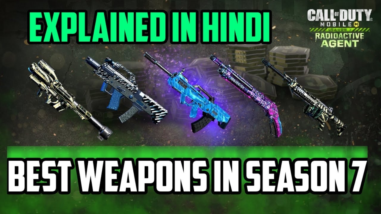 6 Best Guns in COD Mobile { Season 7 Updated }