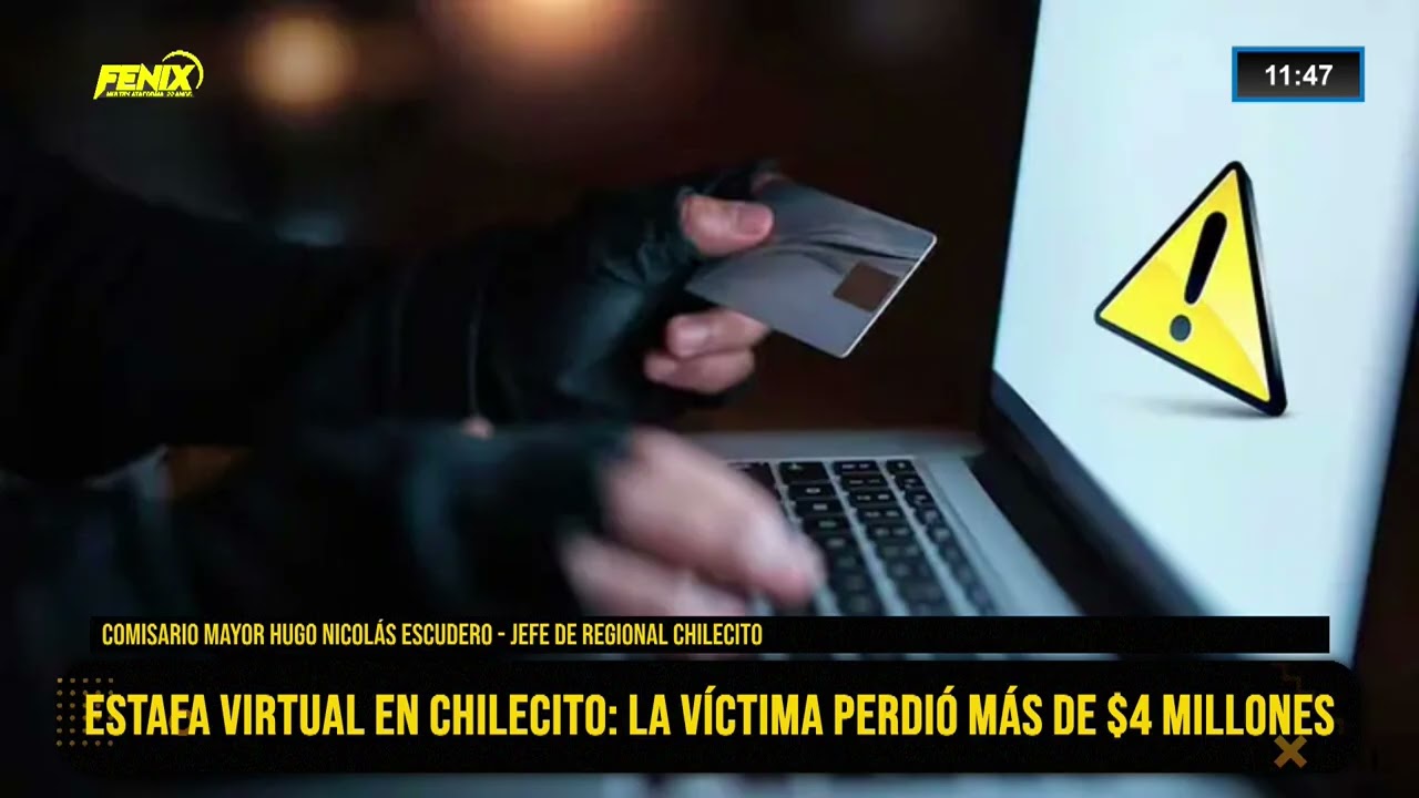 Estafa virtual en Chilecito: la víctima perdió más de $4 millones