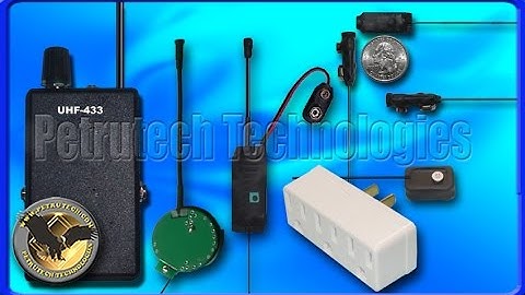 Are you bugged??? Professional PLL UHF receivers and spy, bugs transmitters