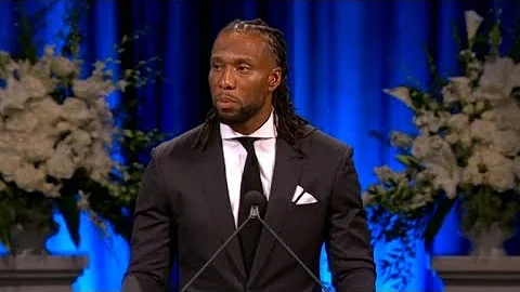 NFL star Larry Fitzgerald's eulogy for his friend ...