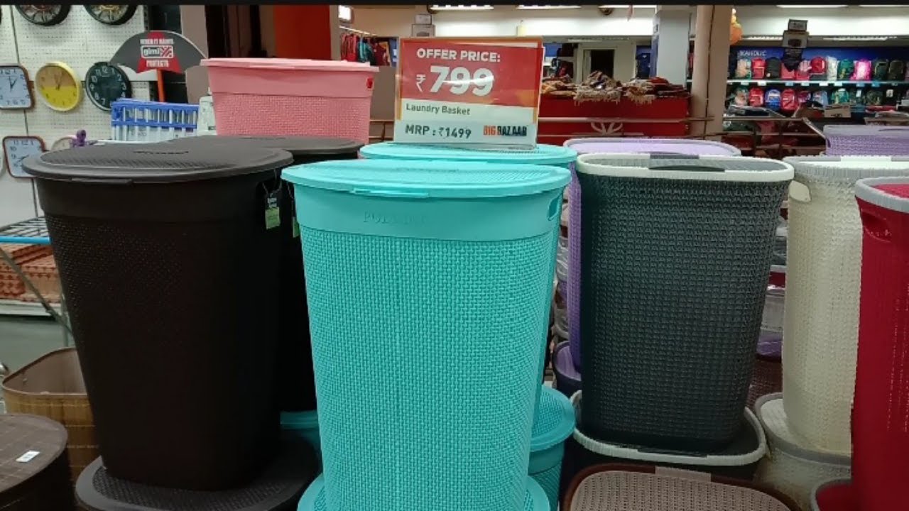 big bazar cheap laundry basketsbig bazar offersmana inty muchattlu