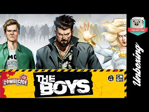 Zombicide 2E: The Boys Pack #1 The Seven, Board Games