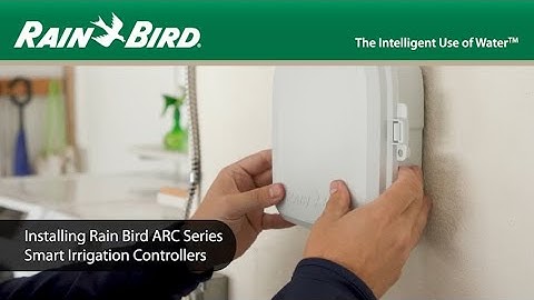 Rain Bird ARC Series App-Based Residential Irrigation Controller: Installation and Setup