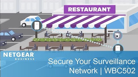 Secure Your Surveillance Network With the NETGEAR Insight Instant Wireless AirBridge  | WBC502