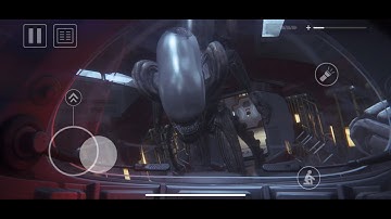 Alien Isolation - iOS Android (Part 190) #4K #End #Ending #Final Ending #Meet #Verlaine on #Bridge