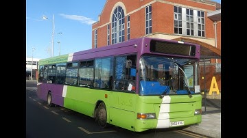 Beast! Arrowebrook Coaches Transbus Super Pointer Dart ( SPD ) SN53AVG on Route 26 to Ellesmere Port