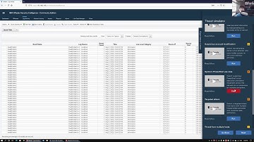 QRadar Threat Simulation - Security Monitoring