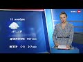 Прогноз погоды на 11 ноября