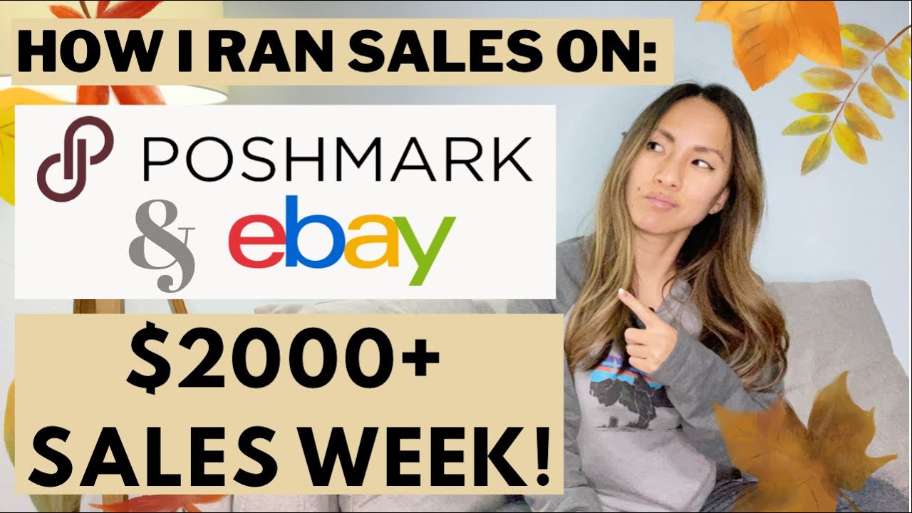 AMAZING SALES WEEK b/c of eBay Sales & Poshmark Bulk Offers to Likers