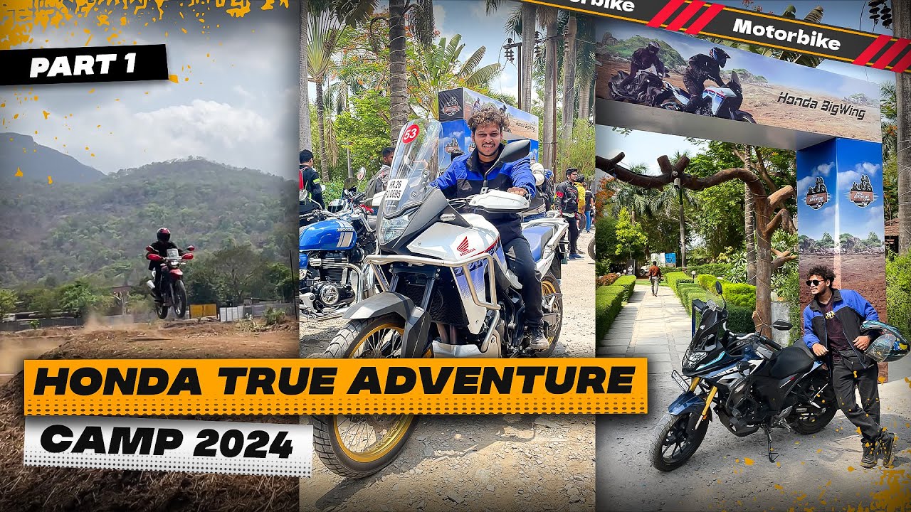 Honda True Adventure Camp 2024 | Big Bikes | Mumbai Edition | Vlog Part ...