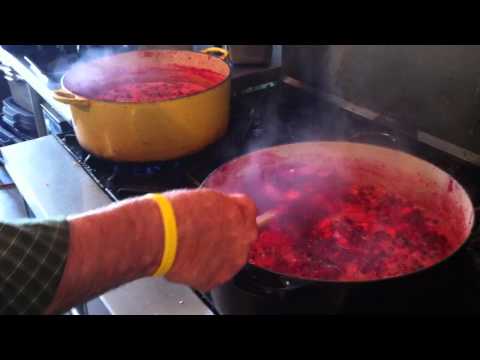 Cranberry Sauce - Pear & Ginger - Cooking Process