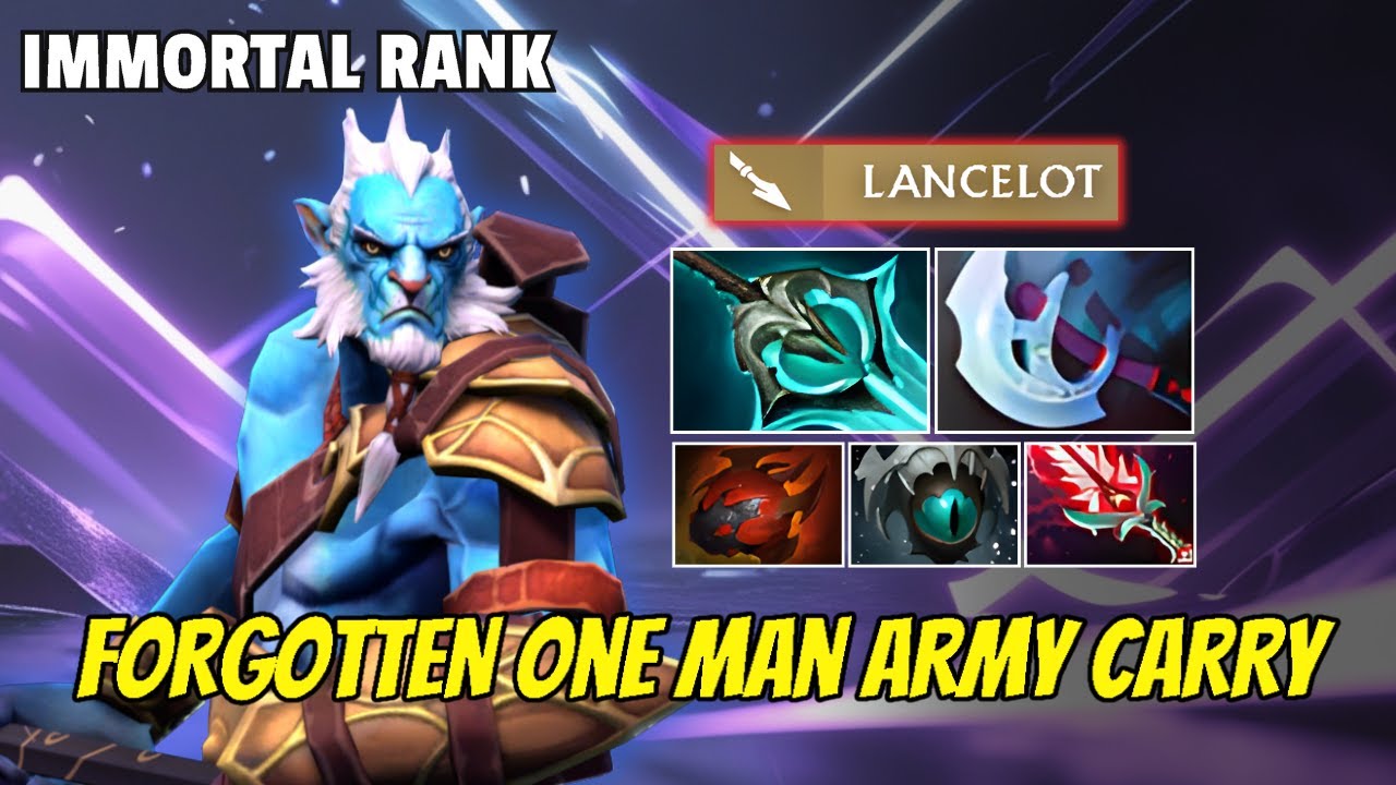 26 Kills Phantom Lancer - Forgotten One Man Army Carry | Dota 2 Pro ...