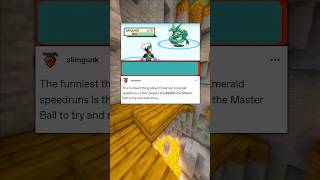 Pokemon Tumblr Why Speedrunners Hate The Master Ball