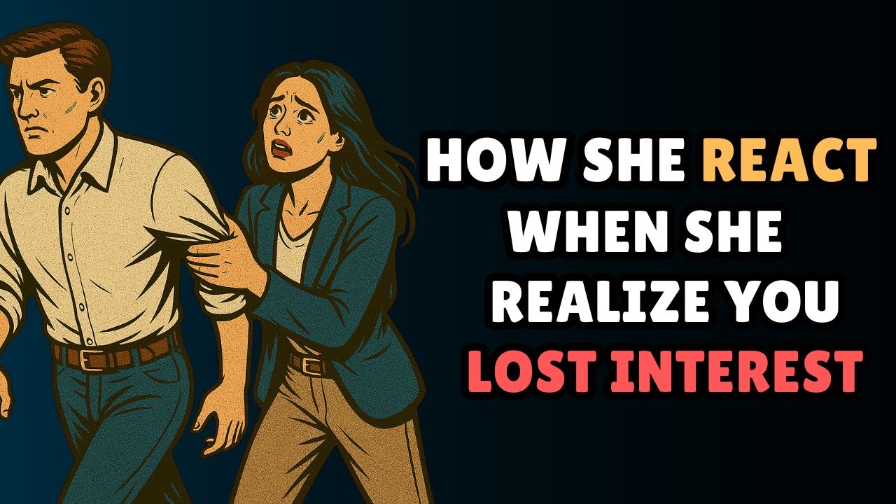Как женщина реагирует, когда понимает, что вы потеряли к ней интерес | Женская психология