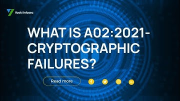 What is A02 - 2021 Cryptographic Failures?