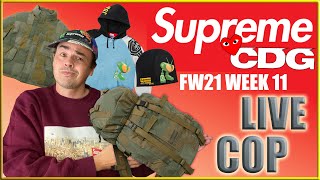 CDG X SUPREME LIVE COP - These Items Flew!