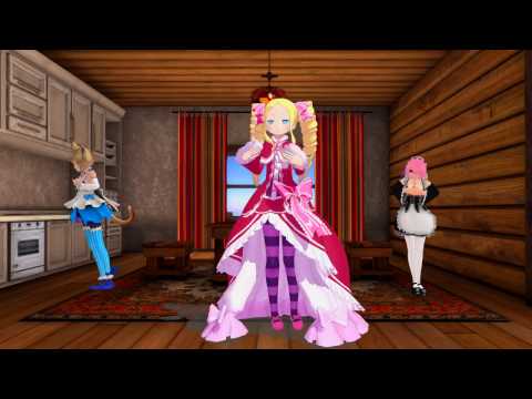 ベアトリスが楽しく踊るよ「ハロ／ハワユ」 リゼロ MMD