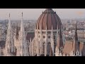 Az orszghz  the hungarian parliament  aerials by drone media studio