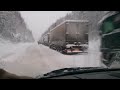 Пробка 10.12.2017, на трассе М 5, в Челябинской области