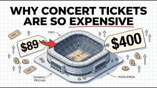 Why Concert Tickets Are So Expensive (And Who's Really Getting Your Money)