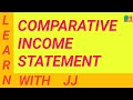 Comparative Income Statement | Management Accounting |