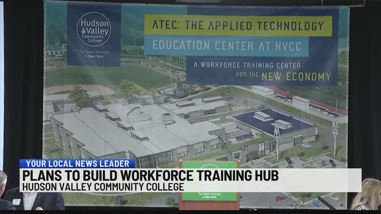 Plans to build workforce training hub at HVCC - YouTube