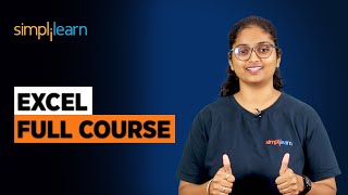 🔥Excel Tutorial 2022 | Excel Full Course | Microsoft Excel | Excel For Beginners | Simplilearn