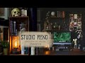 ART STUDIO MAKEOVER • Creating my dream workspace | Pagan Witchy Dark Academia Occult Aesthetic