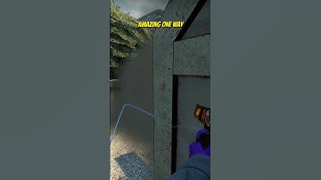 AMAZING ONE WAY ON OVERPASS #shorts #csgo