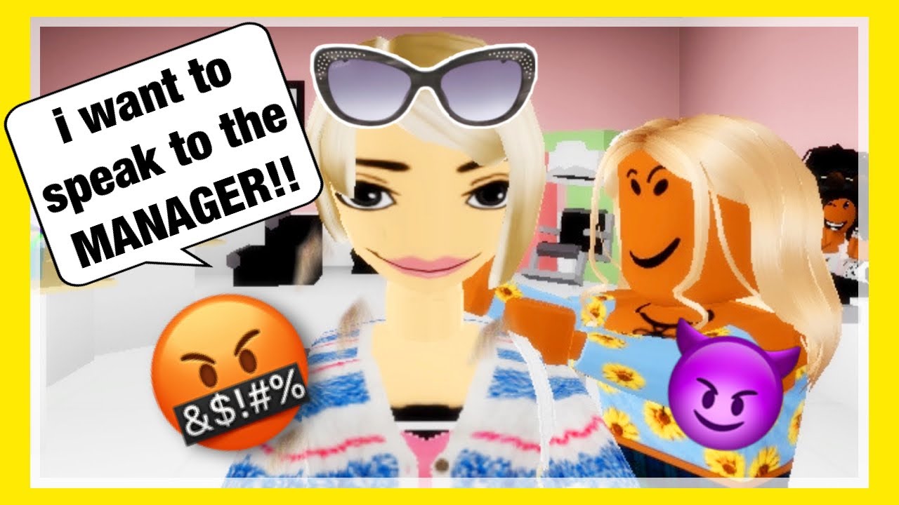 Acting Like a KAREN in Roblox Brookhaven! (SO FUNNY)