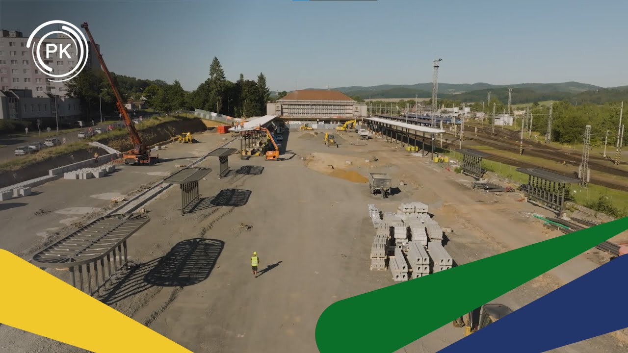 Stavba nového přestupního terminálu v Klatovech