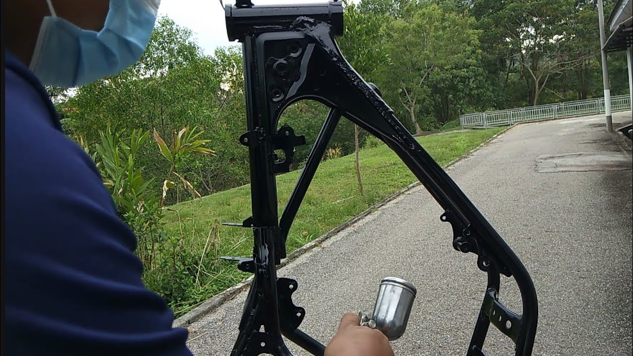 Full Repaint part² dan Chasis Rxz Boss