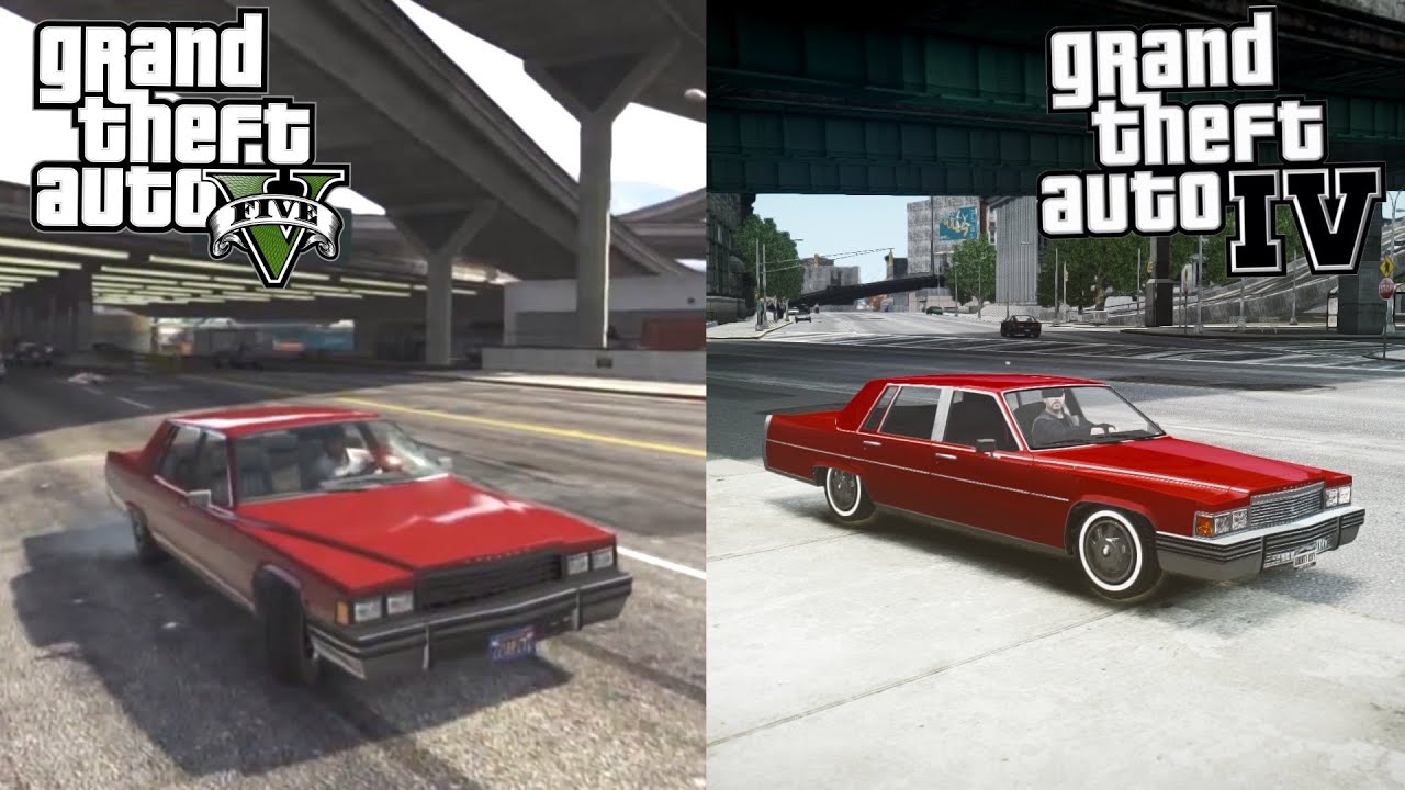 GTA IV: iCEnchancer 3.0 Mod - Graphics Comparison 