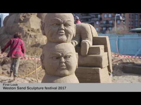Weston-super-Mare Sand Sculpture