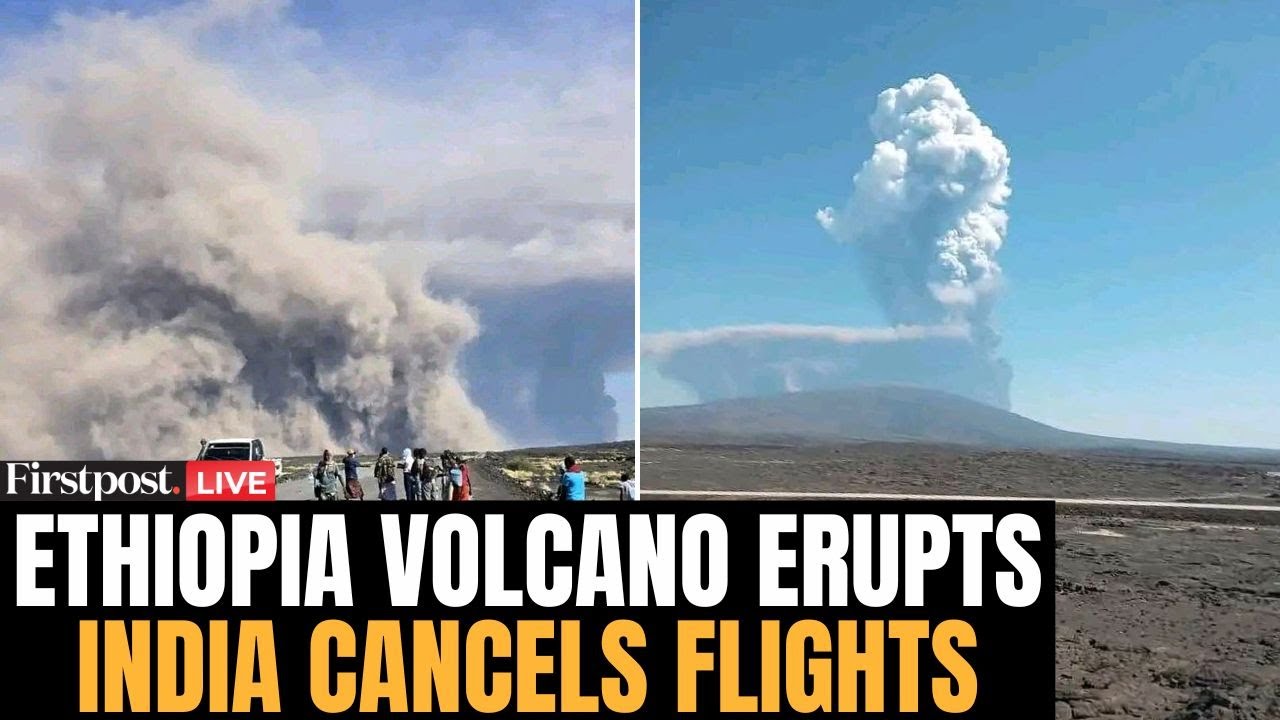 LIVE: India Cancels Flights as Ethiopian Volcanic Ash Drifts Towards India | India Flights Cancelled