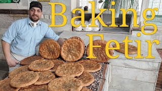 How to Make Authentic Iranian Fetir - A Delicious Flatbread You Need to Try! | #bakingbread #bread