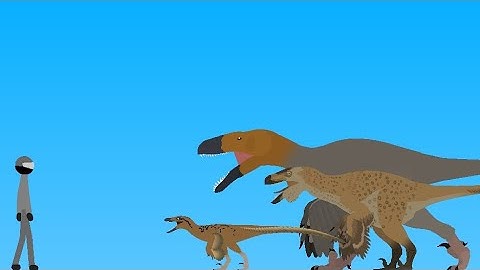 Dromaeosaurs | size comparison