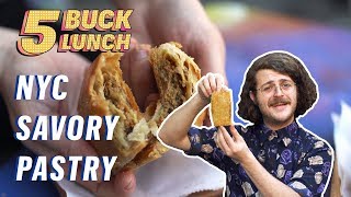 The Best Haitian Patty in NYC || 5 Buck Lunch