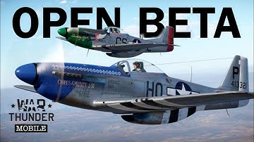War Thunder Mobile - Aircraft Open Beta test Gameplay 60 FPS Max Graphics