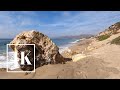 ASMR 🎧 Westward Beach, Malibu California 🏖 4K Beach Walk 📽 3D Binaural Ocean Waves Sound 🌊